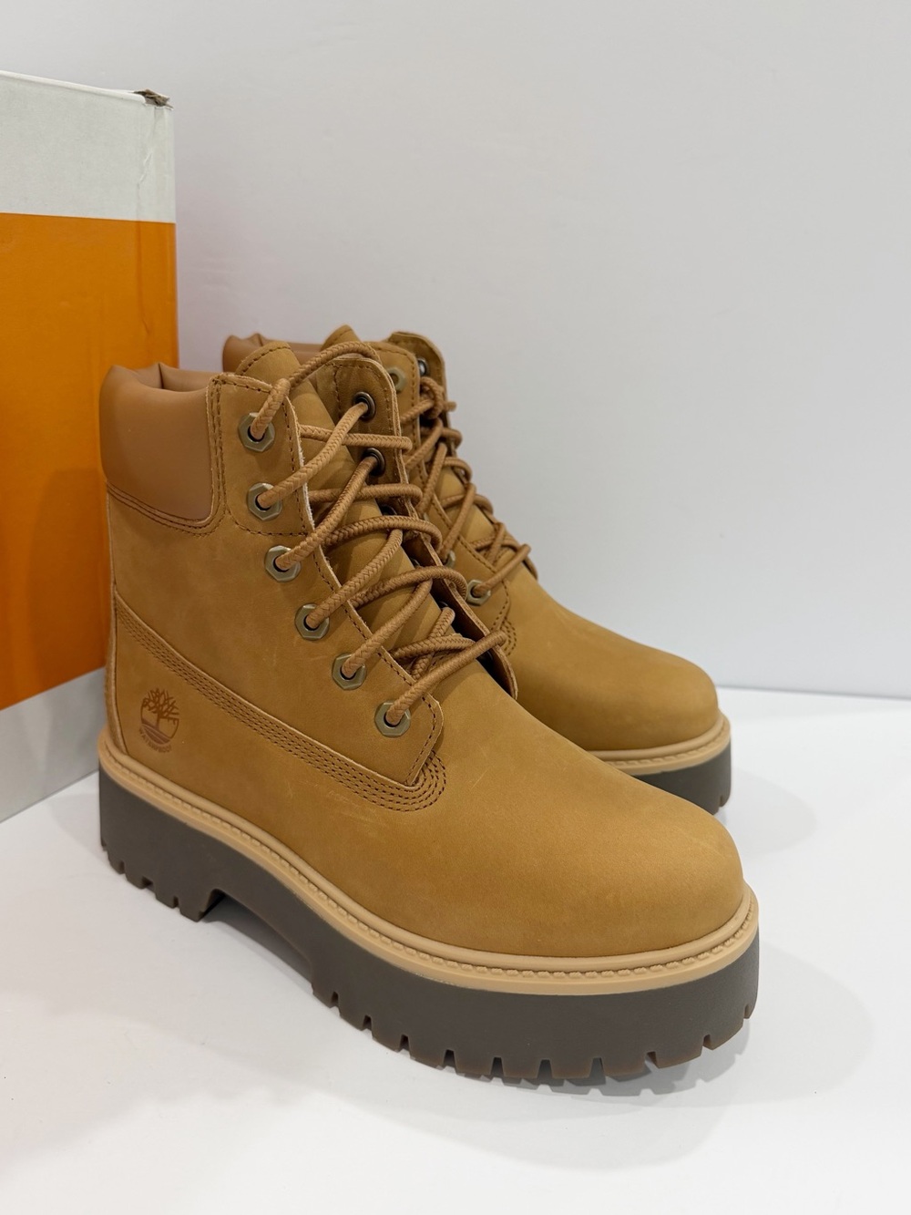 Timberland Women's Stone Street 6-Inch Waterproof Platform Boots